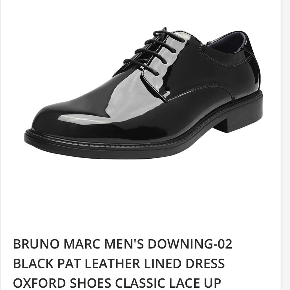 Men's Black Oxford Shoes